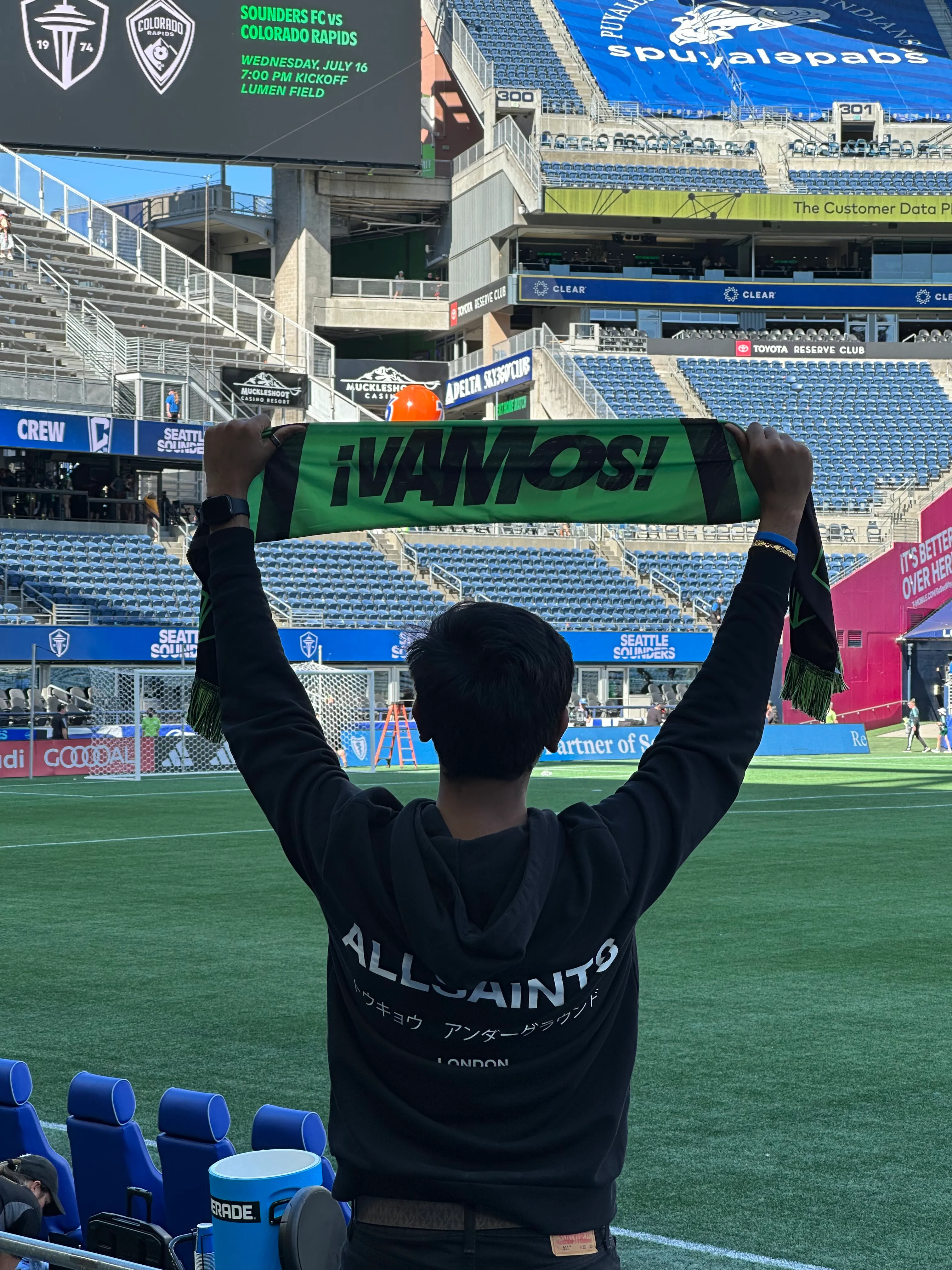 On and off the field